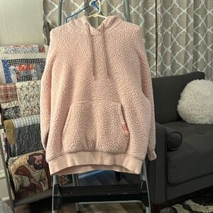 UGG Sherpa hoodie. Baby pink
